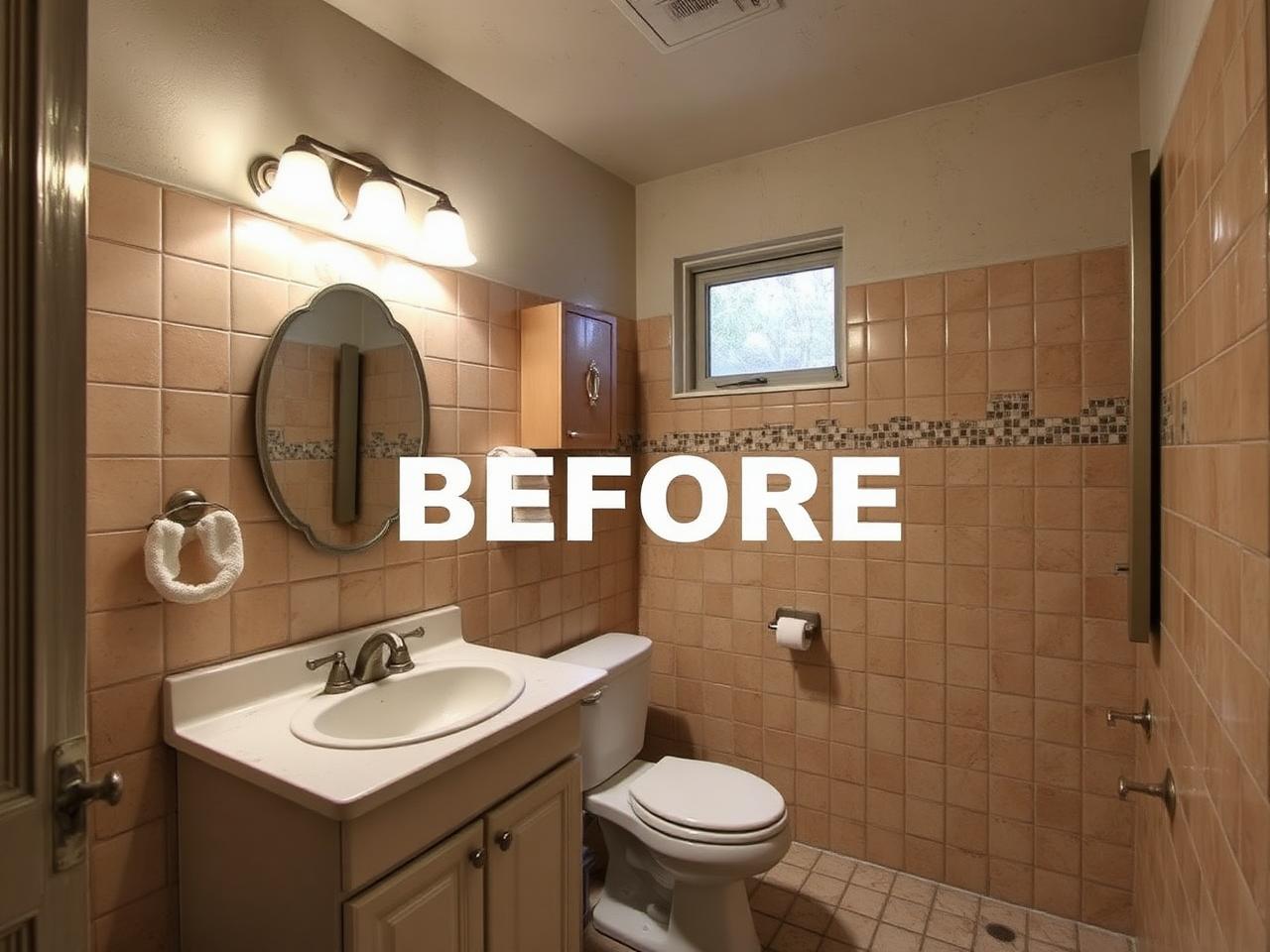Before — Primary Bath — Mill Valley